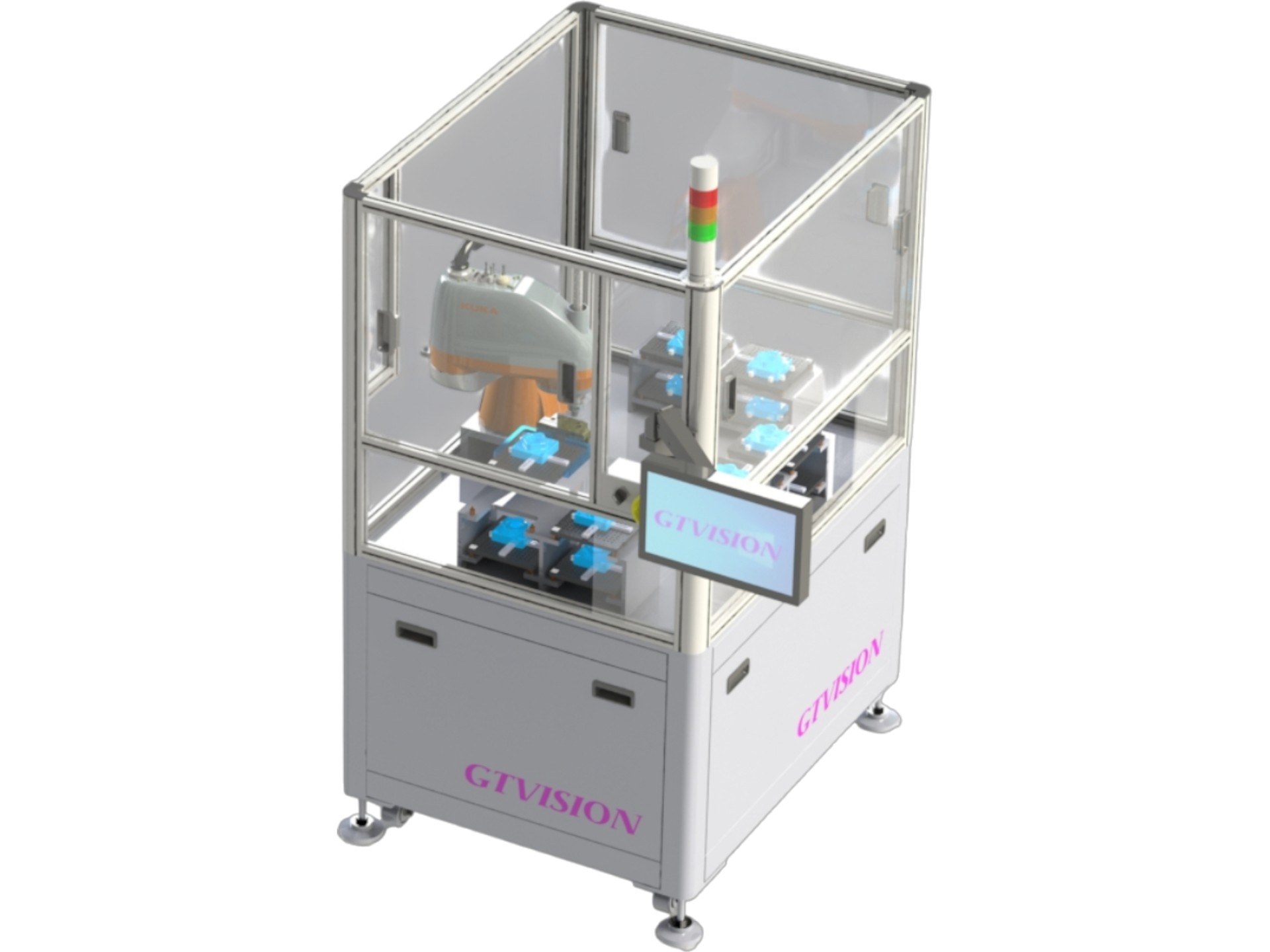 Geryon V5 CMM 自動化作業站 整合照片